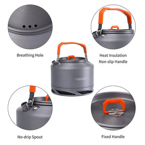 Théière de randonnée, bouilloire, cafetière 0,7L / 1,3L avec filtre "Fire Maple - FMC - XT2" - Planète Rando