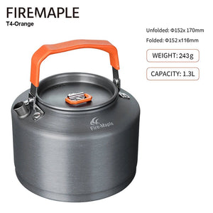 Théière de randonnée, bouilloire, cafetière 0,7L / 1,3L avec filtre "Fire Maple - FMC - XT2" - Planète Rando