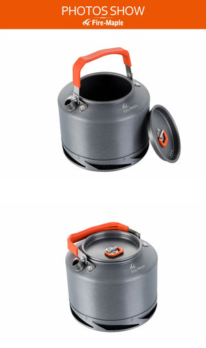 Théière de randonnée, bouilloire, cafetière 0,7L / 1,3L avec filtre "Fire Maple - FMC - XT2" - Planète Rando