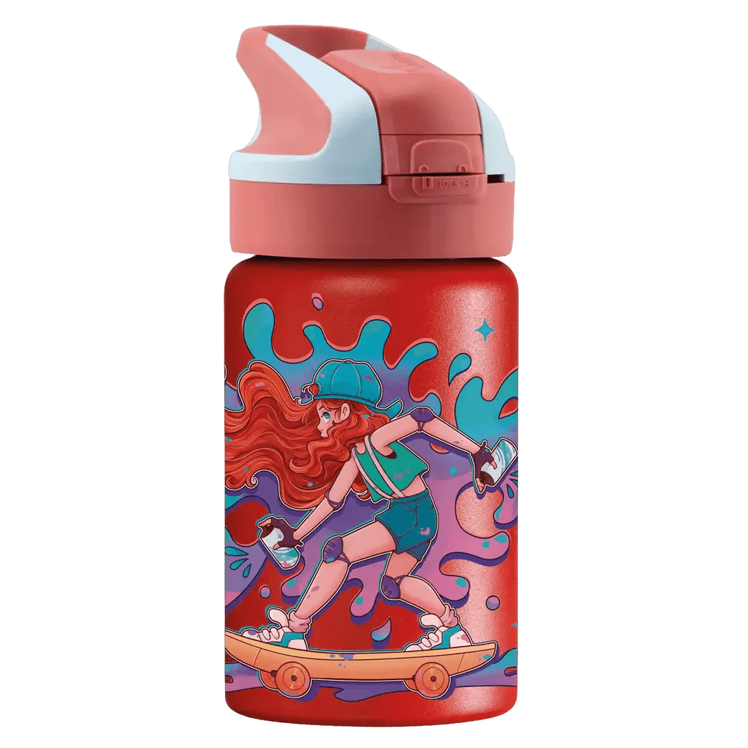 Thermos / gourde en inox pour enfants 350ML "Laken - TS3 series" - Planète Rando