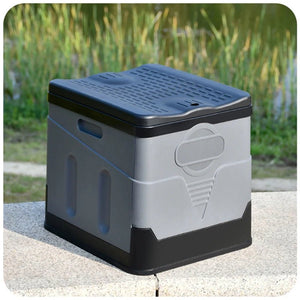 Toilette pliante d'urgence portable pour le camping et la van - life "47 Outdoor - Folding toilet" - Planète Rando