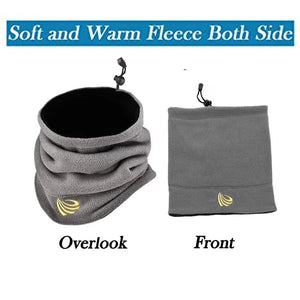 Tour de cou / buff polaire chaude pour le visage pour hommes et femmes "GaClaSki - Sherpa Fleece" - Planète Rando