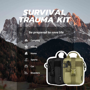 Trousse de premiers secours / kit de premiers secours pour les situations d'urgence "Rhino Rescue - IFAK - TMK" - Planète Rando