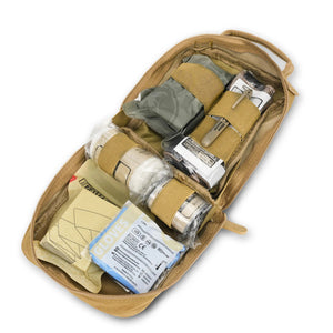 Trousse de premiers secours, pochette médicale IFAK pour la randonnée & les activités militaire "RHINO RESCUE - CR - 004M" - Planète Rando