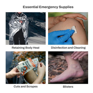 Trousse de premiers secours portable, légère et étanche pour les sports en extérieur 100g "RHINO RESCUE - Ultralight First Aid mini" - Planète Rando