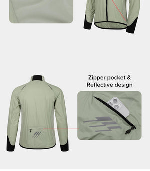 Veste / coupe - vent de cyclisme anti - UV UPF50+ "Santic - M3C07039" - Planète Rando