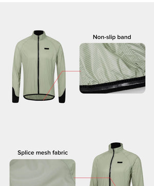Veste / coupe - vent de cyclisme anti - UV UPF50+ "Santic - M3C07039" - Planète Rando