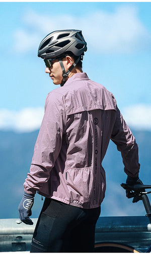 Veste coupe - vent de cyclisme SPF40+ imperméable à manches longues pour homme "INBIKE - On The Way" - Planète Rando