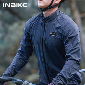 Veste coupe - vent de cyclisme SPF40+ imperméable à manches longues pour homme "INBIKE - On The Way" - Planète Rando