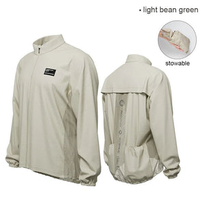 Veste coupe - vent de cyclisme SPF40+ imperméable à manches longues pour homme "INBIKE - On The Way" - Planète Rando