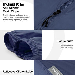 Veste coupe - vent de cyclisme SPF40+ imperméable à manches longues pour homme "INBIKE - On The Way" - Planète Rando