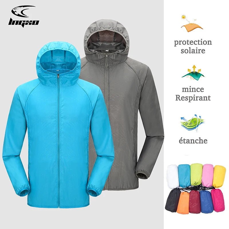 Veste coupe - vent hydrofuge ultraléger UPF50+ 120g "LNGXO - Ul - light Jacket" - Planète Rando