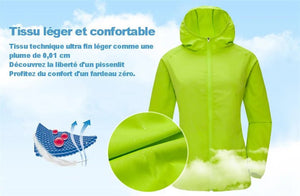 Veste coupe - vent hydrofuge ultraléger UPF50+ 120g "LNGXO - Ul - light Jacket" - Planète Rando