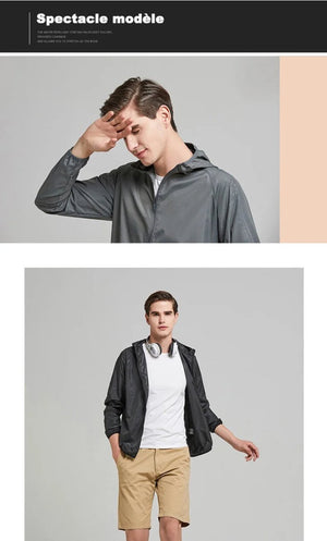 Veste coupe - vent hydrofuge ultraléger UPF50+ 120g "LNGXO - Ul - light Jacket" - Planète Rando