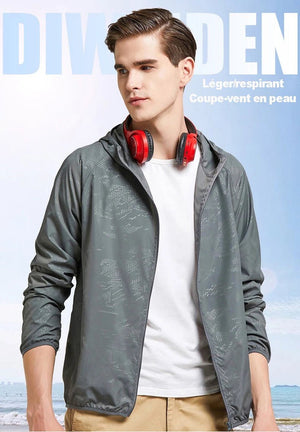 Veste coupe - vent hydrofuge ultraléger UPF50+ 120g "LNGXO - Ul - light Jacket" - Planète Rando