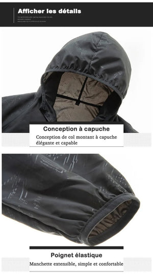 Veste coupe - vent hydrofuge ultraléger UPF50+ 120g "LNGXO - Ul - light Jacket" - Planète Rando