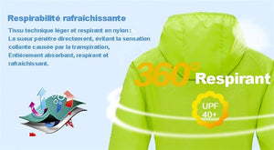 Veste coupe - vent hydrofuge ultraléger UPF50+ 120g "LNGXO - Ul - light Jacket" - Planète Rando