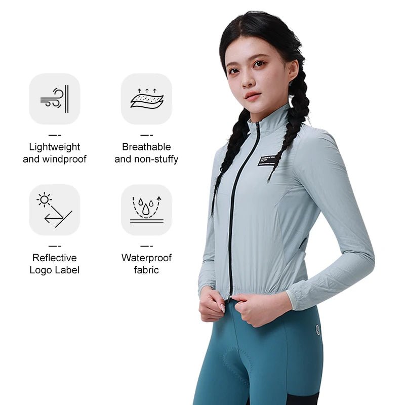 Veste / coupe - vent Imperméable pour le cyclisme pour femme UPF50+ "INBIKE - Windbreaker" - Planète Rando