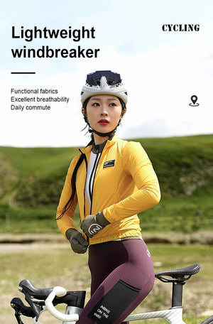 Veste / coupe - vent Imperméable pour le cyclisme pour femme UPF50+ "INBIKE - Windbreaker" - Planète Rando