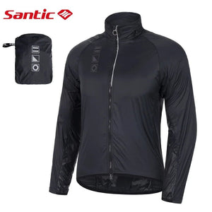 Veste de cyclisme / coupe - vent anti - UV UPF50+ avec capuche zipée "Santic - M2C07034" - Planète Rando