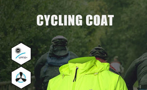 Veste de cyclisme réfléchissante et coupe - vent pour homme UPF50+ "QUESHARK - QE240" - Planète Rando