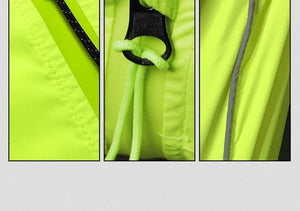 Veste de cyclisme réfléchissante et coupe - vent pour homme UPF50+ "QUESHARK - QE240" - Planète Rando