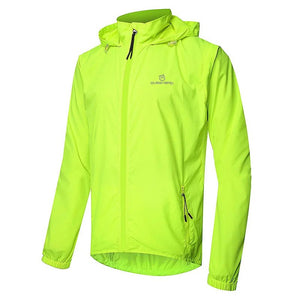 Veste de cyclisme réfléchissante et coupe - vent pour homme UPF50+ "QUESHARK - QE240" - Planète Rando