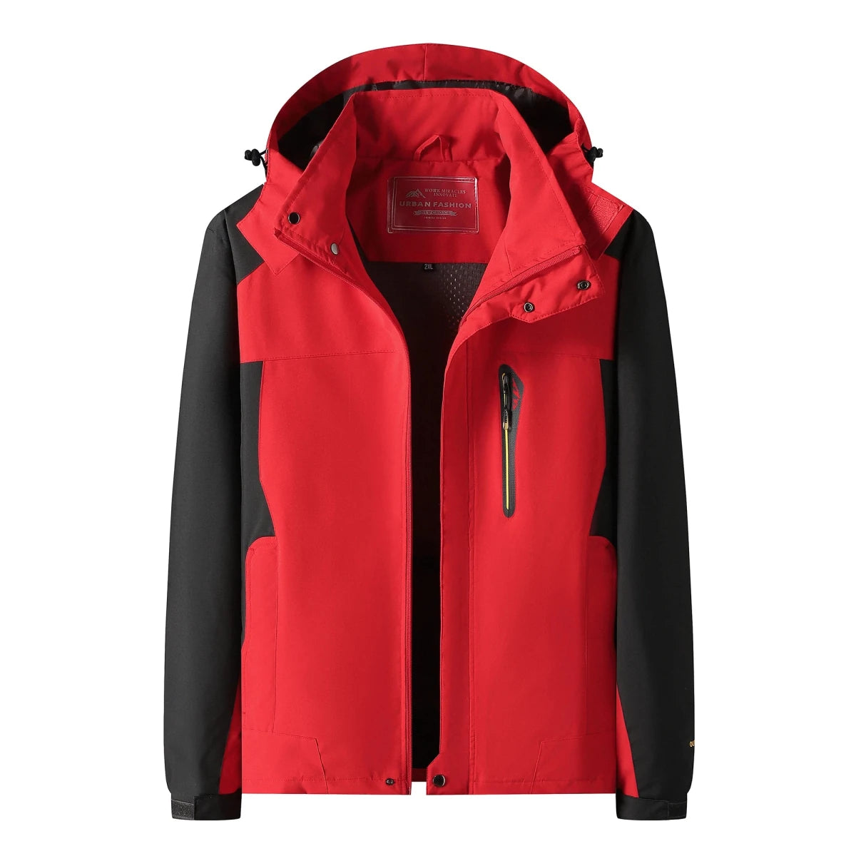 Veste de randonnée / Hardshell imperméable grande taille 700g "Work Miracles - Sport Outdoor" - Planète Rando