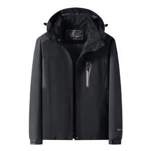 Veste de randonnée / Hardshell imperméable grande taille 700g "Work Miracles - Sport Outdoor" - Planète Rando