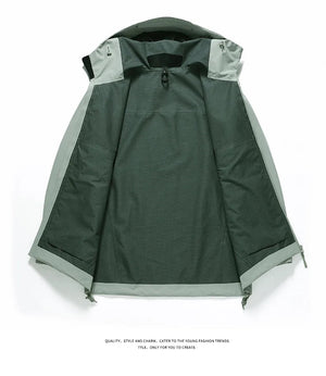 Veste de randonnée / hardshell imperméable pour homme 260g "KUCLUT - Arder" - Planète Rando