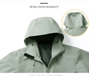 Veste de randonnée / hardshell imperméable pour homme 260g "KUCLUT - Arder" - Planète Rando