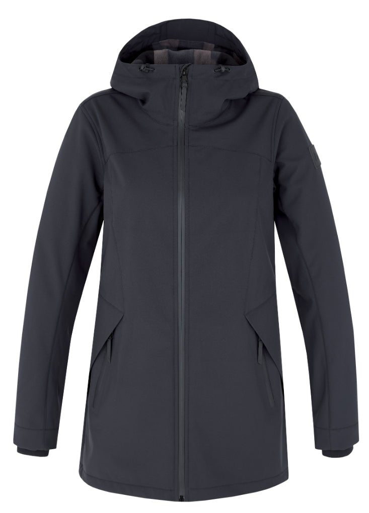 Veste de randonnée / Softshell avec membrane 8000mm et traitement DWR pour femme "Hannah − AKAME" - Planète Rando