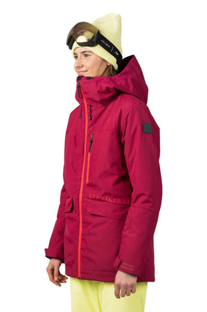 Veste de ski / hardshell montagne pour femme avec membrane Resstex 10 000mm et isolation Duratherm classic "Hannah − MERILA FD" - Planète Rando