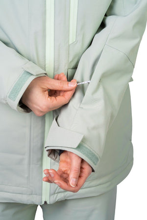 Veste de ski / hardshell montagne pour femme avec membrane Resstex 10 000mm et isolation Duratherm classic "Hannah − MERILA FD" - Planète Rando