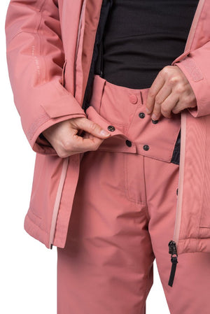 Veste de ski / hardshell montagne pour femme avec membrane Resstex 10 000mm et isolation Duratherm classic "Hannah − MERILA FD" - Planète Rando