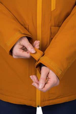 Veste de ski / hardshell montagne pour femme avec membrane Resstex 10 000mm et isolation Duratherm classic "Hannah − MERILA FD" - Planète Rando