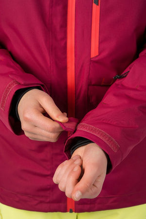 Veste de ski / hardshell montagne pour femme avec membrane Resstex 10 000mm et isolation Duratherm classic "Hannah − MERILA FD" - Planète Rando