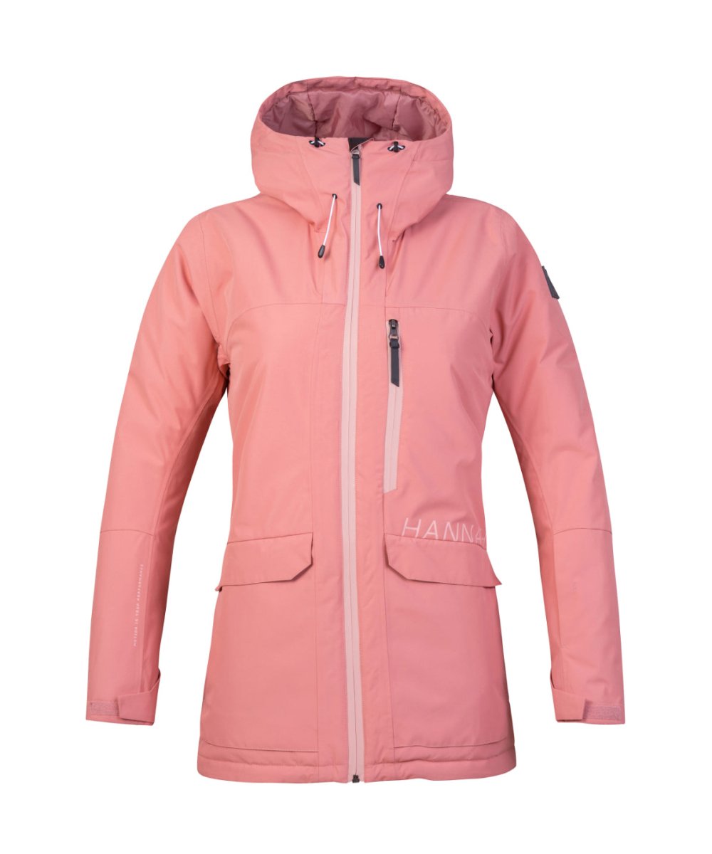 Veste de ski / hardshell montagne pour femme avec membrane Resstex 10 000mm et isolation Duratherm classic "Hannah − MERILA FD" - Planète Rando