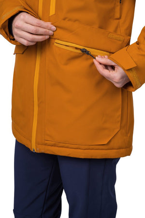 Veste de ski / hardshell montagne pour femme avec membrane Resstex 10 000mm et isolation Duratherm classic "Hannah − MERILA FD" - Planète Rando