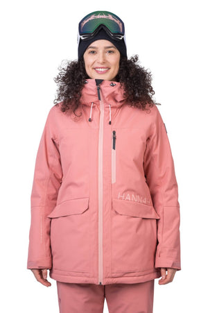 Veste de ski / hardshell montagne pour femme avec membrane Resstex 10 000mm et isolation Duratherm classic "Hannah − MERILA FD" - Planète Rando