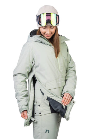 Veste de ski imperméable / hardshell avec membrane Resstex 10 000mm et technologie Duratherm classic "Hannah − MEGIE" - Planète Rando