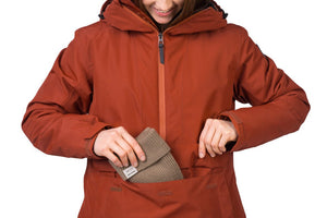 Veste de ski imperméable / hardshell avec membrane Resstex 10 000mm et technologie Duratherm classic "Hannah − MEGIE" - Planète Rando