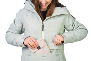 Veste de ski imperméable / hardshell avec membrane Resstex 10 000mm et technologie Duratherm classic "Hannah − MEGIE" - Planète Rando