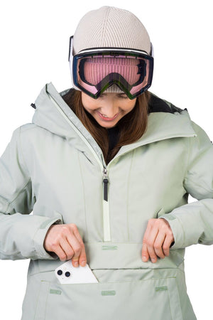 Veste de ski imperméable / hardshell avec membrane Resstex 10 000mm et technologie Duratherm classic "Hannah − MEGIE" - Planète Rando