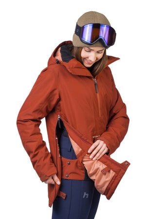 Veste de ski imperméable / hardshell avec membrane Resstex 10 000mm et technologie Duratherm classic "Hannah − MEGIE" - Planète Rando