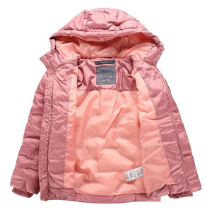 Veste d'hiver déperlante avec traitement WR pour enfants "Nax − RAFFO" - Planète Rando
