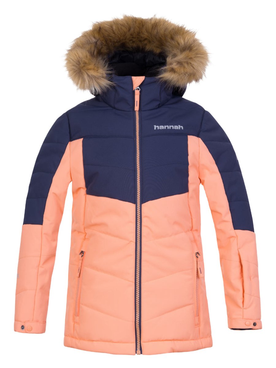 Veste d'hiver / ski avec membrane Resstex 10 000mm, Duratherm High loft pour enfants "Hannah − LEANE JR" - Planète Rando