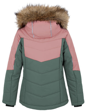 Veste d'hiver / ski avec membrane Resstex 10 000mm, Duratherm High loft pour enfants "Hannah − LEANE JR" - Planète Rando