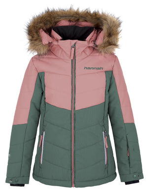 Veste d'hiver / ski avec membrane Resstex 10 000mm, Duratherm High loft pour enfants "Hannah − LEANE JR" - Planète Rando