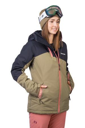 Veste / Hardhsell avec membrane Resstex 10 000mm et technologie Duratherm classic "Hannah − MAKY COL" - Planète Rando